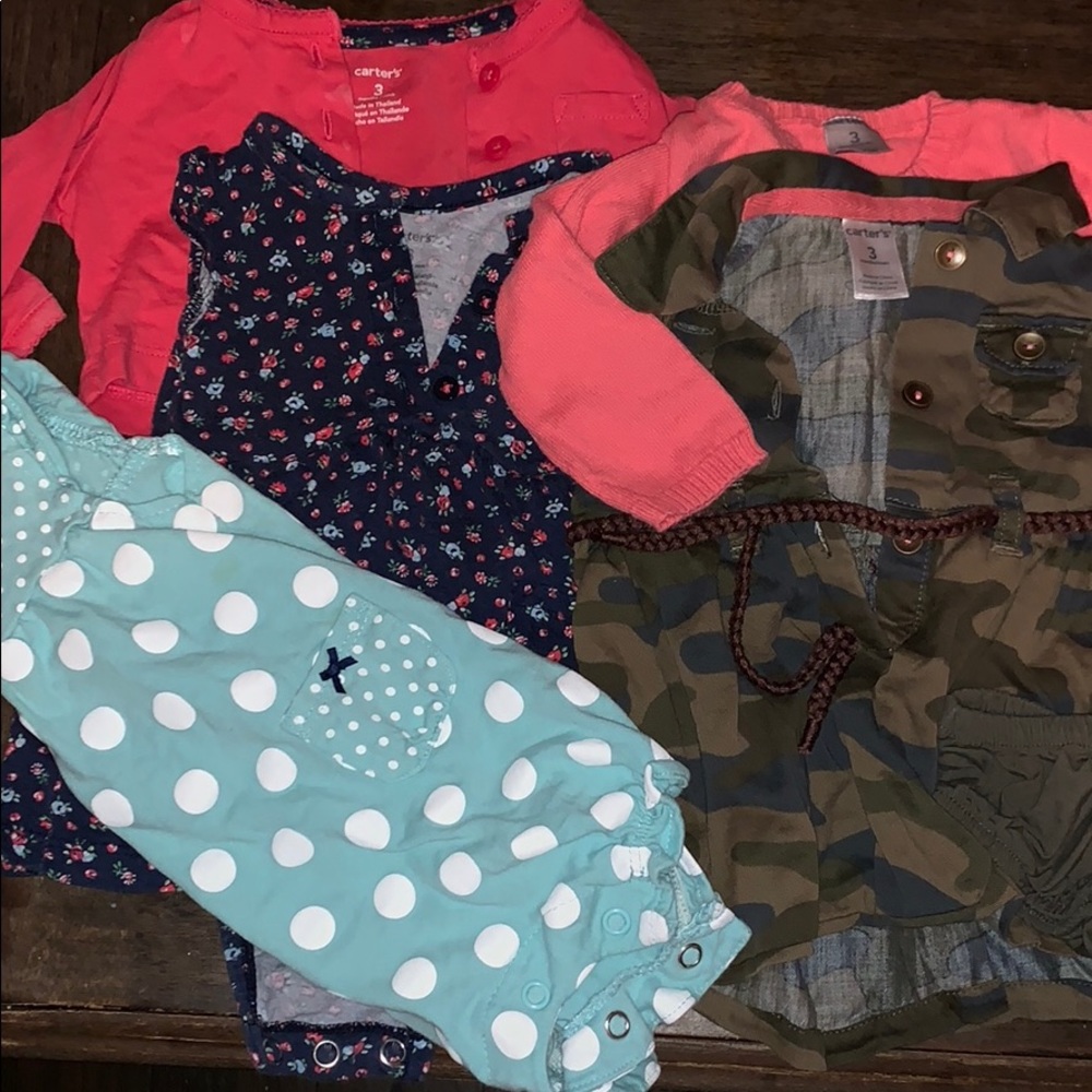 Carter’s dress and romper bundle